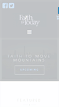 Mobile Screenshot of faithfortoday.tv